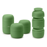 The Essential Capsule Set (2 × 30 mL + 2 × 60 mL, Matcha Green)