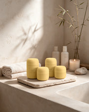The Essential Capsule Set (2 × 30 mL + 2 × 60 mL, Butter Yellow)