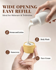 The Essential Capsule Set (2 × 30 mL + 2 × 60 mL, Butter Yellow)