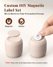 The Essential Capsule Set (2 × 30 mL + 2 × 60 mL, Matte Beige)