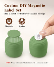 The Essential Capsule Set (2 × 30 mL + 2 × 60 mL, Matcha Green)