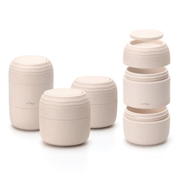 The Essential Capsule Set (2 × 30 mL + 2 × 60 mL, Matte Beige)