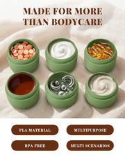 The Essential Capsule Set (2 × 30 mL + 2 × 60 mL, Matcha Green)